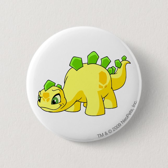 Badge Rond 5 Cm Jaune de Chomby (Devant)