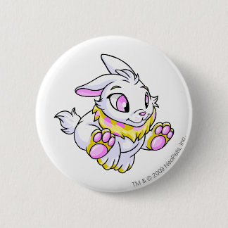 Badge Rond 5 Cm Jaune de Cybunny