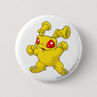 Badge Rond 5 Cm Jaune de Grundo