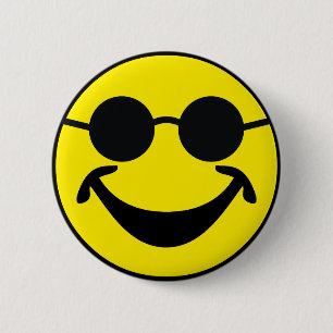 Badge Rond 5 Cm Jaune sans visibilité + votre backg. et idées