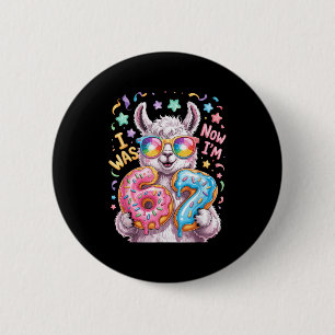 Badge Rond 5 Cm J'avais six ans, j'ai sept ans 6 7 lama mème 7ème