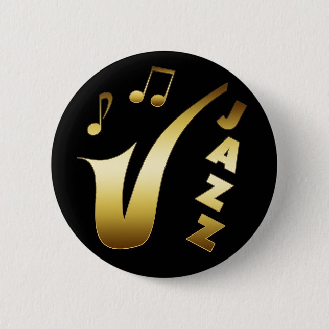 BADGE ROND 5 CM JAZZ (Devant)