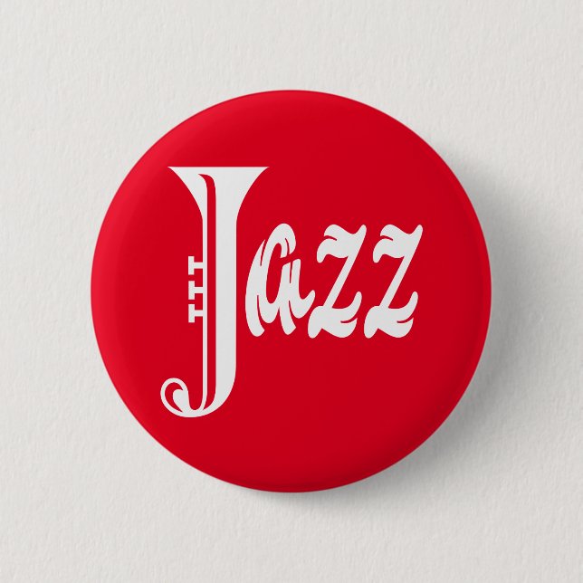 Badge Rond 5 Cm Jazz (Devant)