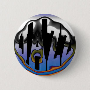 BADGE ROND 5 CM JAZZ DE CHROME
