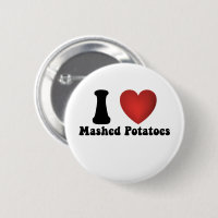 Je adore les pommes de terre écrasées Cadeau de dî