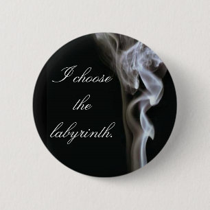 Badge Rond 5 Cm Je choisis le labyrinthe