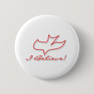 Badge Rond 5 Cm Je crois