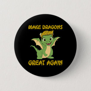 Badge Rond 5 Cm Je Crois Que Les Dragons Rendent Les Dragons Génia