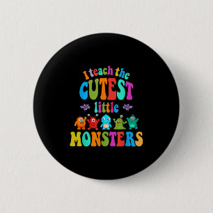 Badge Rond 5 Cm Je enseigne aux petits monstres mignons le costume