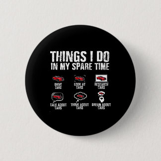 Badge Rond 5 Cm Je Le Fais Dans Mon Temps De Secours Voiture Mécan