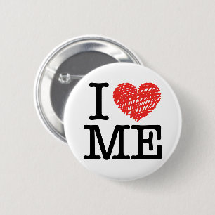 Badge Rond 5 Cm Je m'aime