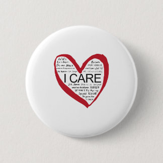 BADGE ROND 5 CM JE M'INQUIÈTE