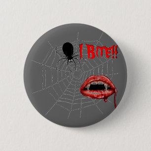 Badge Rond 5 Cm Je Mords ! !