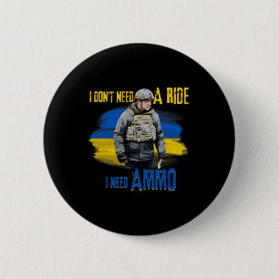 Badge Rond 5 Cm Je n'ai pas besoin d'un trajet2