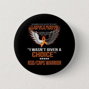 Badge Rond 5 Cm Je n'ai pas eu le choix Rsdcrps guerrier T-shirt