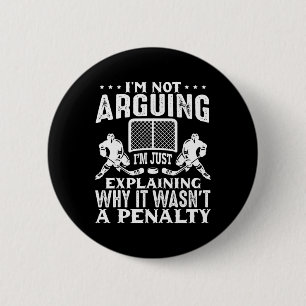 Badge Rond 5 Cm Je ne discute pas, j'explique simplement l'argumen