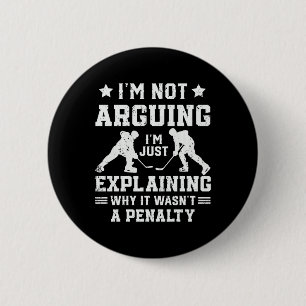 Badge Rond 5 Cm Je ne discute pas, j'explique simplement pourquoi