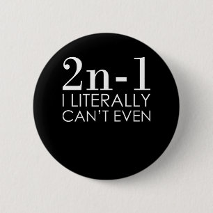 Badge Rond 5 Cm Je ne peux même pas enseigner mathématiques mathém