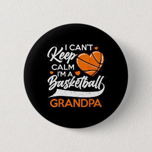 Badge Rond 5 Cm Je ne peux pas garder le calme Je suis un grand-pè