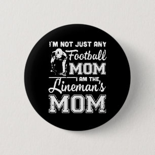 Badge Rond 5 Cm Je ne suis pas n'importe quelle mère de footballeu