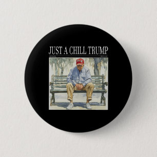 Badge Rond 5 Cm Je Ne Suis Qu'Un Gâteau Trump Drôle Gâteau Mème