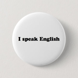 Badge Rond 5 Cm Je parle anglais