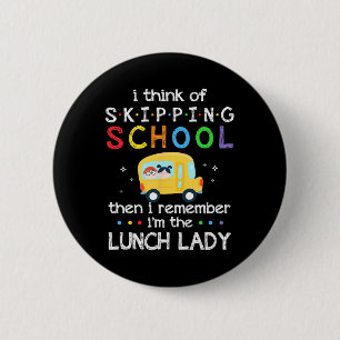 Badge Rond 5 Cm Je pense à l'école de saut Je me souviens que je n