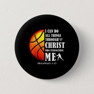 Badge Rond 5 Cm Je Peux Faire Tout Par Le Christ Christian Byske