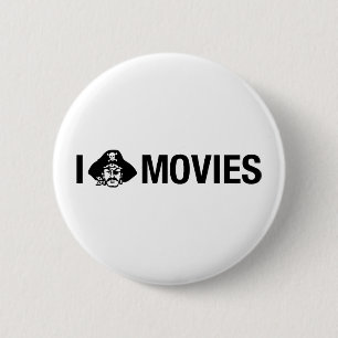 Badge Rond 5 Cm je pirate des films