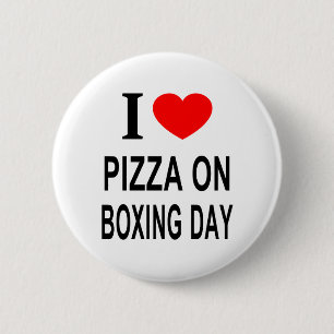 Badge Rond 5 Cm Je ❤️ PIZZA LE JOUR DE LA SAINT-STEPHEN JE SUIS FA