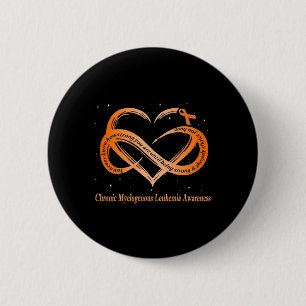 Badge Rond 5 Cm Je Porte De L'Orange Pour La Guerre De Leucémie My
