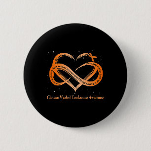 Badge Rond 5 Cm Je Porte De L'Orange Pour Un Guerrier Chronique De