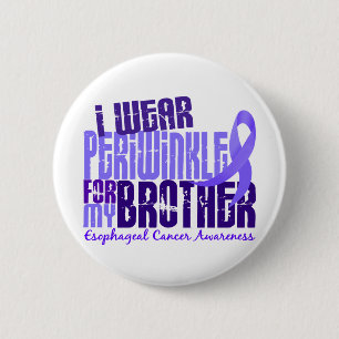 Badge Rond 5 Cm Je porte le Cancer oesophagien du frère 6,4 de
