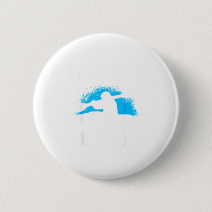 Badge Rond 5 Cm Je préfère ça brut drôle kayak d'eau vive