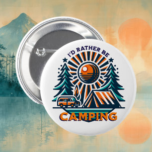 Badge Rond 5 Cm Je préfère Camping Vibes Vintages