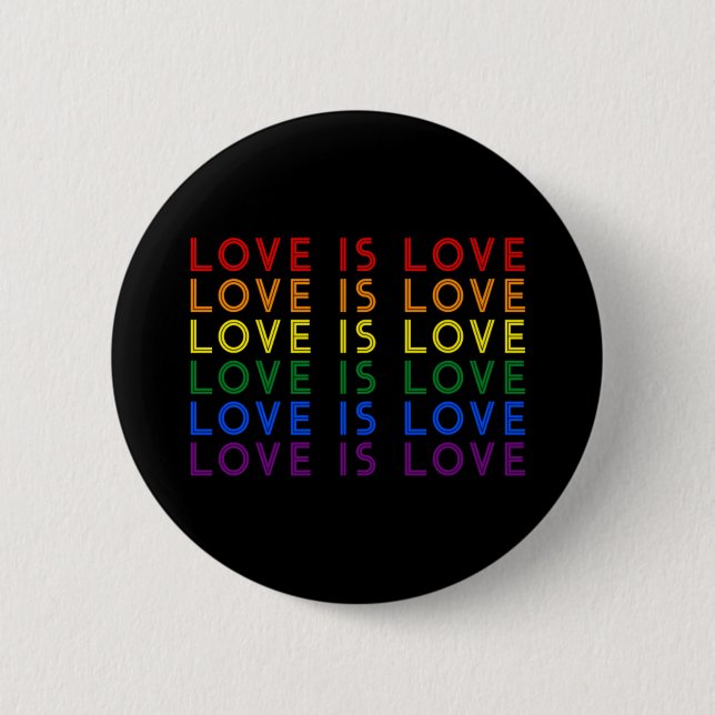 Badge Rond 5 Cm Je promets d'enseigner l'amour - Diversité, égalit (Devant)