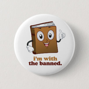 Badge Rond 5 Cm Je suis avec les interdits