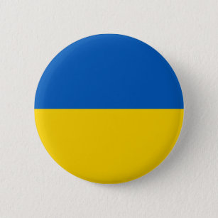 Badge Rond 5 Cm Je suis avec l'Ukraine