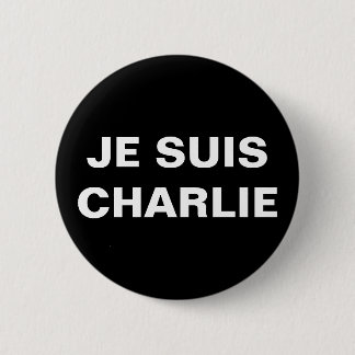 BADGE ROND 5 CM JE SUIS CHARLIE - JE SUIS CHARLIE
