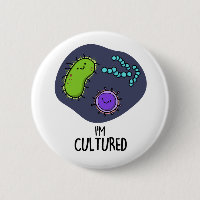 Je suis Culturé Funny Bacteria Pun