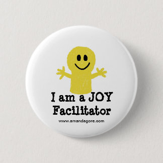 Badge Rond 5 Cm Je suis facilitateur de joie
