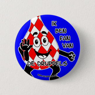 Badge Rond 5 Cm "Je suis FAN de De Druppels"