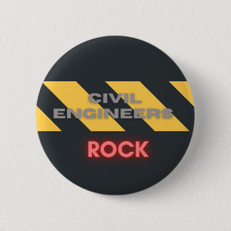 Badge Rond 5 Cm Je suis ingénieur civil Button