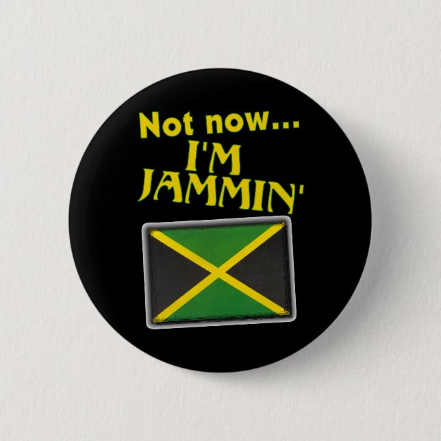 Badge Rond 5 Cm Je suis Jammin (Devant)