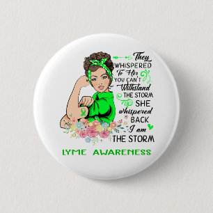 Badge Rond 5 Cm Je Suis La Conscience De La Tempête LYME