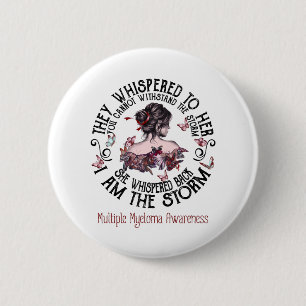 Badge Rond 5 Cm Je Suis La Conscience De Myélome Multiple De La T