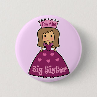 Badge Rond 5 Cm Je suis la grande soeur
