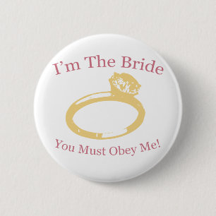 Badge Rond 5 Cm Je suis la mariée