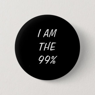 Badge Rond 5 Cm JE SUIS le bouton de 99%