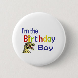 Badge Rond 5 Cm Je suis le garçon d'anniversaire